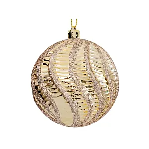 Шары Калядны час Relief MY2024-09 8 см