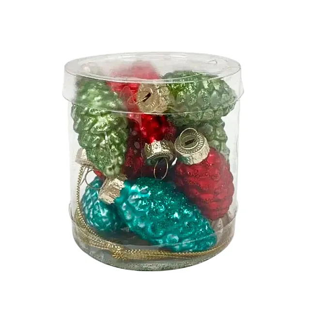 Набор украшений елочных Калядны час Pine cones SYX159 5.6 см 12 шт