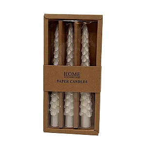 Набор свечей Калядны час Pearl Pines MULH14 20 см 3 шт