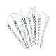 Набор украшений подвесных Калядны час Twisted icicle M5408-276 13.5 см 8 шт