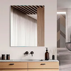 Зеркало Алмаз-Люкс 8с-А/031 со шлифованной кромкой 50*60 см