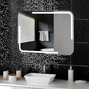 Зеркало Алмаз-Люкс ЗП-82 бытовое навесное с подсветкой 60*80 см