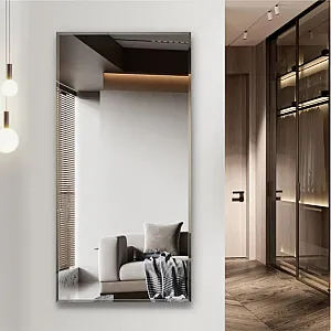 Зеркало Алмаз-Люкс С-029 прямоугольное 4 мм с фацетом 15 мм 120*75 см