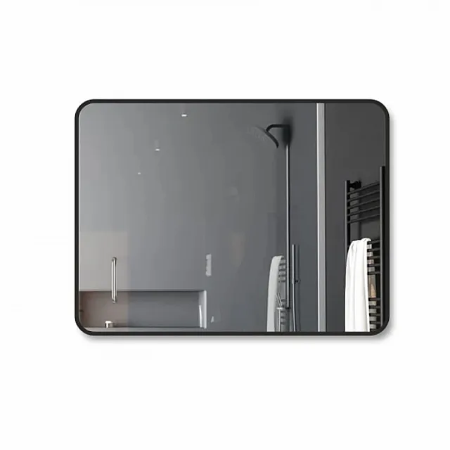 Зеркало Алмаз-Люкс Д-046 с чёрной УФ-печатью 80*60 см