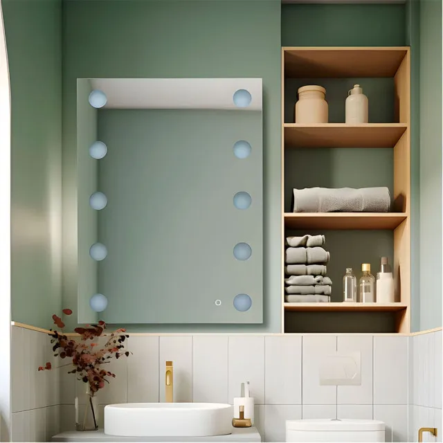 Зеркало Алмаз-Люкс Арис ЗП-168 гримерное Led подсветка сенсор 80*60 см