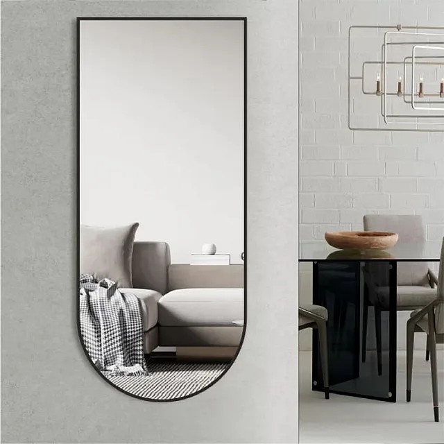 Зеркало Алмаз-Люкс Д-060 с чёрной УФ-печатью 160*70 см