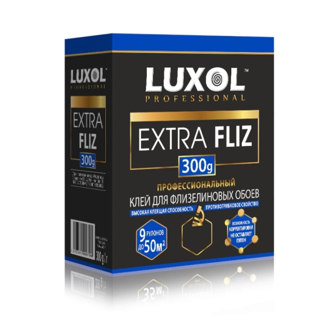 Клей обойный Luxol Extra Fliz Professional 300 г Клей обойный Luxol Extra Fliz Professional 300 г