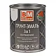Грунт-эмаль BauMaster 3 в 1 по ржавчине белая 0.8 кг