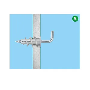 Дюбель для гипсокартона Монтаж BM001371 ЕКТ Driva 01S 10 шт