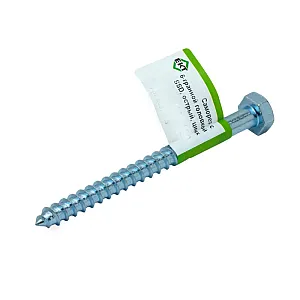 Саморез 12.0*140 мм ЕКТ B0011758 с 6-гранной головкой острый цинк 1 шт