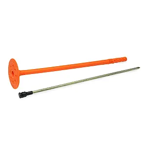 Держатель теплоизоляции ЕКТ VZ011331 10*260 мм со стальным гладким гвоздем с термо-заглушкой DTM-N + GT-MT 150 шт