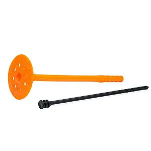 Держатель теплоизоляции ЕКТ B009656 10*180 мм с полиамидным гвоздем DTM-N + GT-P 50 шт