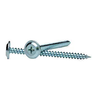 Саморез с прессшайбой 4.2*51 мм ЕКТ BW000207 острый цинк 250 шт