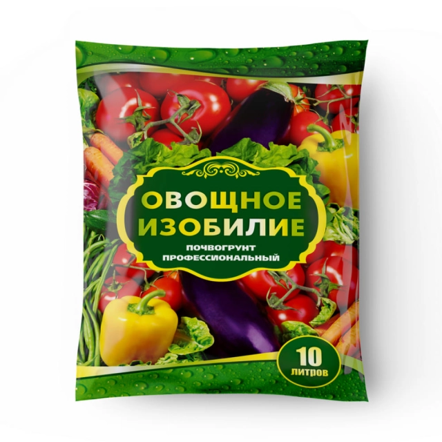 Почвогрунт Рост Агро Овощное изобилие профессиональный 10 л Почвогрунт Рост Агро Овощное изобилие профессиональный 10 л