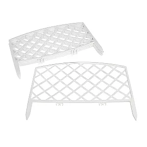 Забор декоративный Гарденпласт Romanika №1 белый