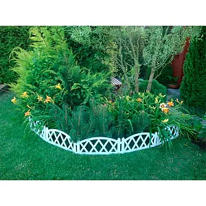 Забор декоративный Гарденпласт Modern №4 белый