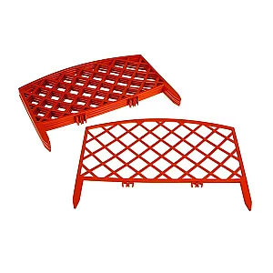 Забор декоративный Гарденпласт Romanika №1 терракот