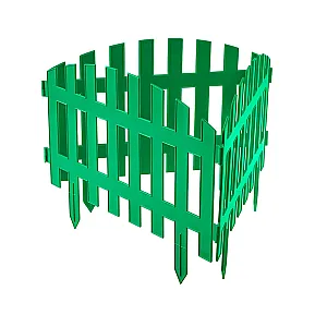 Забор декоративный Гарденпласт Renessans №2 зеленый