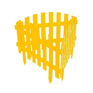 Забор декоративный Гарденпласт Renessans №2 желтый