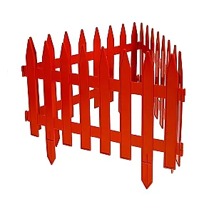 Забор декоративный Гарденпласт Gotika №3 терракот