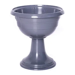 Горшок пластмассовый Гарденпласт Тюльпан графит 300*335 6 л