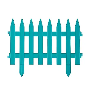 Забор декоративный Гарденпласт Gotika №3 лазурь