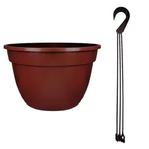 Горшок подвесной Петуния №2 шоколад 250*150 мм 5 л