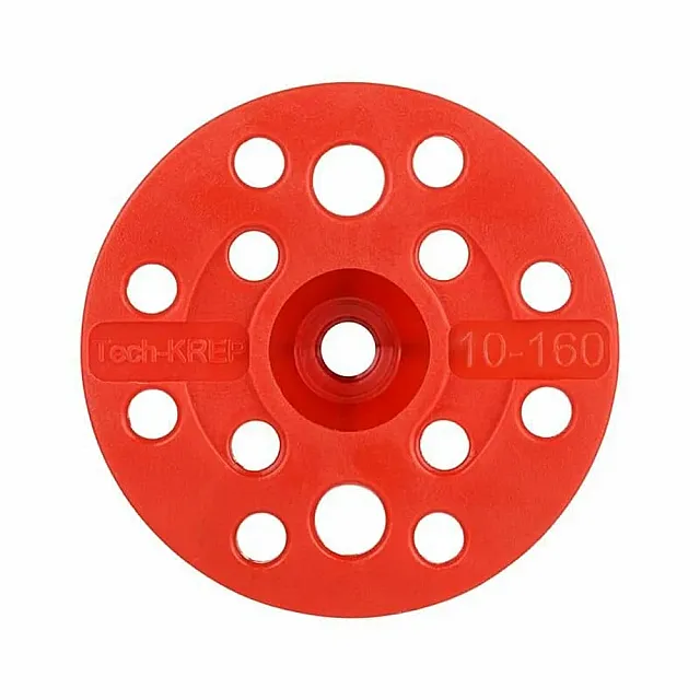 Дюбель для теплоизоляции Techkrep IZL-T 10*160 мм с термоголовкой 50 шт