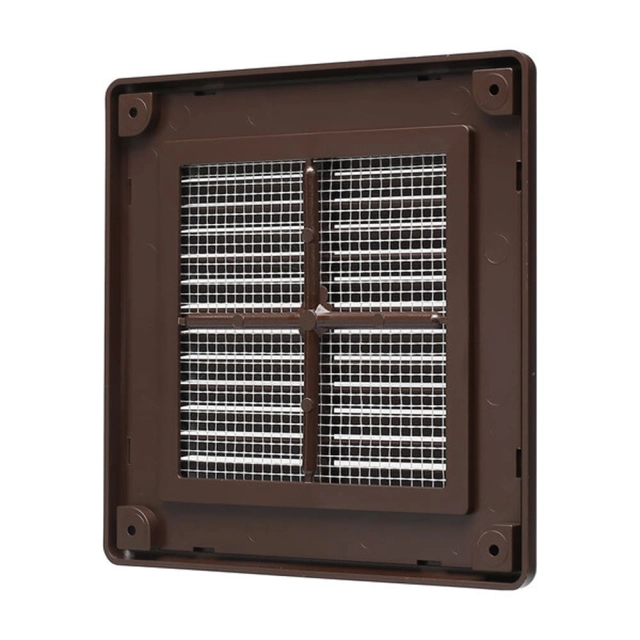 Вентрешетка Storm BR-1515 150*150 разборная коричневая Вентрешетка Storm BR-1515 150*150 разборная коричневая
