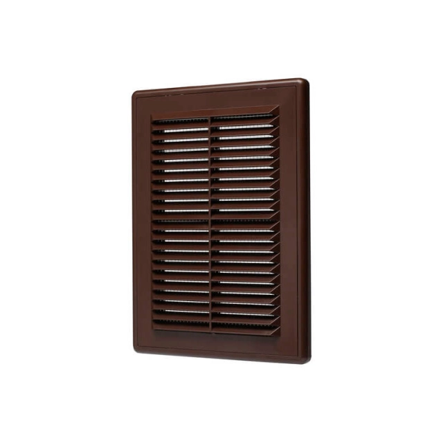 Вентрешетка Storm BR-1521 150*210 мм коричневая Вентрешетка Storm BR-1521 150*210 мм коричневая