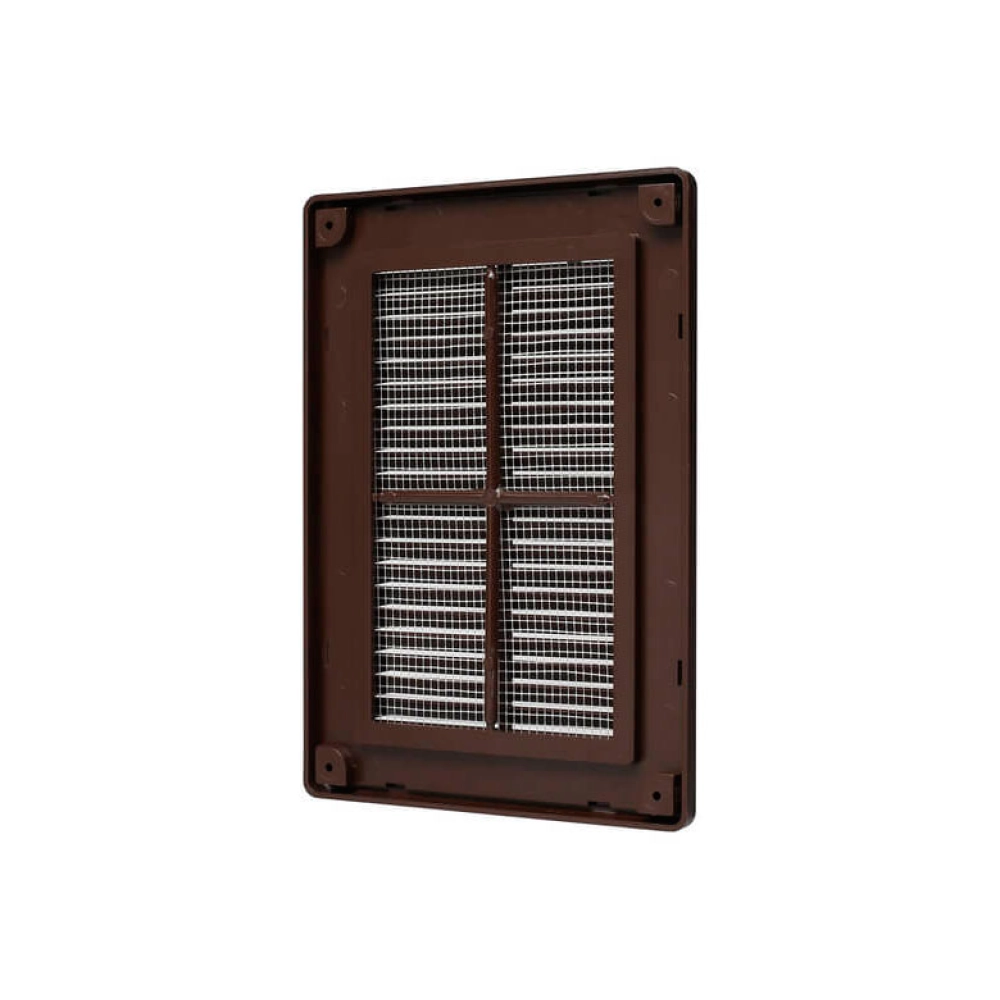 Вентрешетка Storm BR-1521 150*210 мм коричневая Вентрешетка Storm BR-1521 150*210 мм коричневая