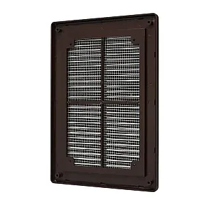 Вентрешетка Storm BR-1825 182*252 мм разборная коричневая