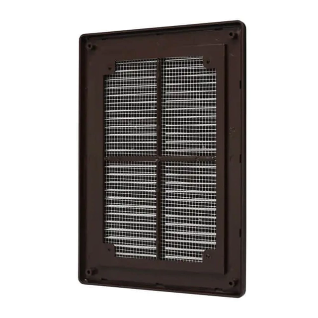 Вентрешетка Storm BR-1825 182*252 мм разборная коричневая Вентрешетка Storm BR-1825 182*252 мм разборная коричневая