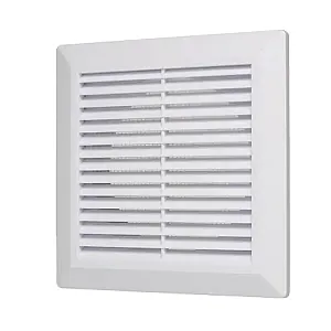 Вентрешетка Storm RS-1717-F125 170*170 мм разборная с фланцем 125 мм