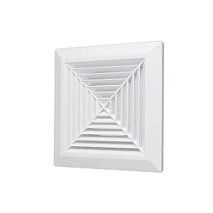 Вентрешетка Storm RP-1717-F100 потолочная 170*170 мм с фланцем 100 мм