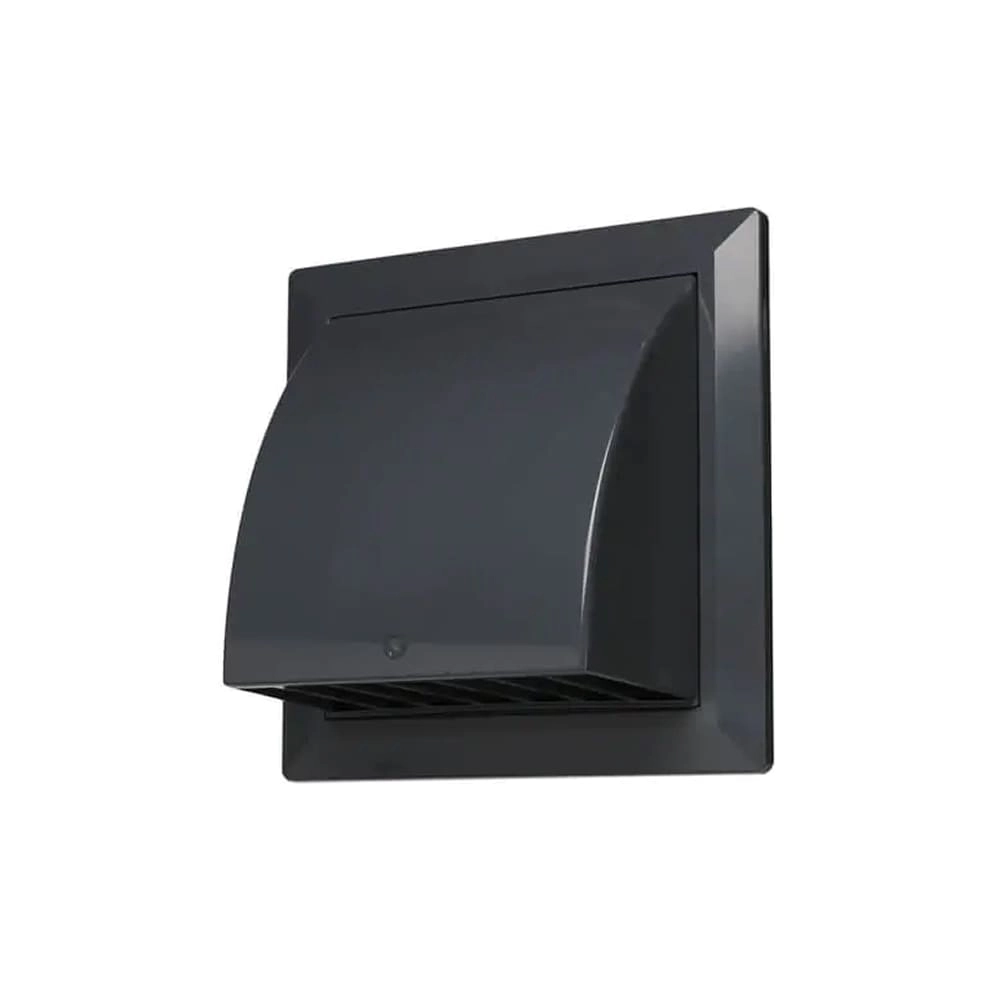 Вентрешетка Storm KF-1717-F100GR 170*170 мм фасадная с обратным клапаном и фланцем 100 мм серая Вентрешетка Storm KF-1717-F100GR 170*170 мм фасадная с обратным клапаном и фланцем 100 мм серая