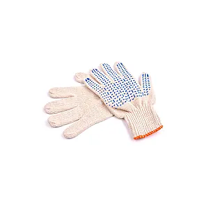 Перчатки Lihtar Ультра 0690 х/б с ПВХ точка 10 класс