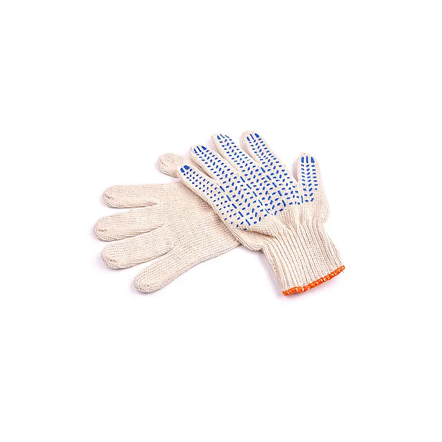 Перчатки Lihtar Ультра 0690 х/б с ПВХ точка 10 класс