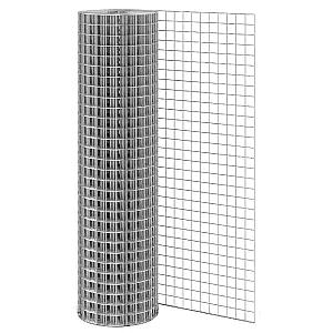 Сетка сварная Завод №1 50*50*2 мм оцинкованная 1 м