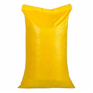 Мешок с ПП нитью универсальный 70*110 см желтый