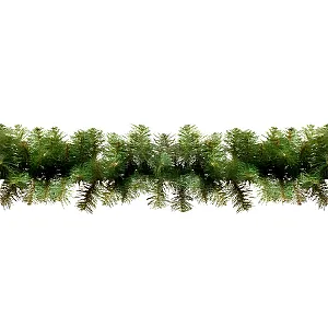 Гирлянда синтетическая МГГ-24 зеленая густая 24/270 см
