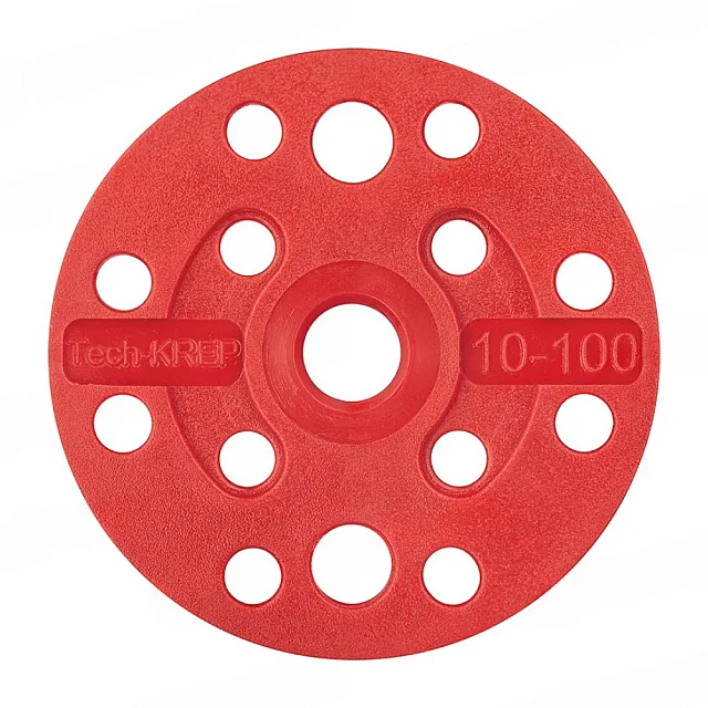 Дюбель для теплоизоляции Techkrep IZL-T 10*100 мм с термоголовкой 50 шт