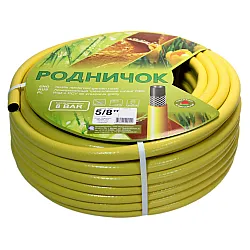 Шланг ПВХ Родничок поливочный армированный 5/8