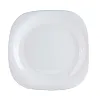 Тарелка мелкая Luminarc Carine White H5604 код 135646 стеклокерамическая 26 см