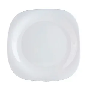 Тарелка мелкая Luminarc Carine White H5604 код 135646 стеклокерамическая 26 см