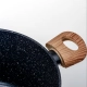 Кастрюля Fresca Black Granite 704659 код 252251 алюминиевая с антипригарным мраморным покрытием с крышкой 6.5 л Кастрюля Fresca Black Granite 704659 код 252251 алюминиевая с антипригарным мраморным покрытием с крышкой 6.5 л