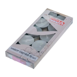 Набор свечей Home Line BB101997 код 266616 декоративных 4*1.5 см 10 шт