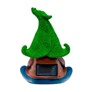 Фонарь Гном предсказатель 30540604 код 274055 на солнечной батарее 16*13*27 см