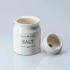 Банка для сыпучих продуктов Fresca Бельфор Salt QC23A410SA код 277810 керамическая 700 мл
