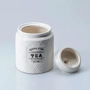 Банка для сыпучих продуктов Fresca Сезанн Tea QC23A519T код 277872 керамическая 780 мл